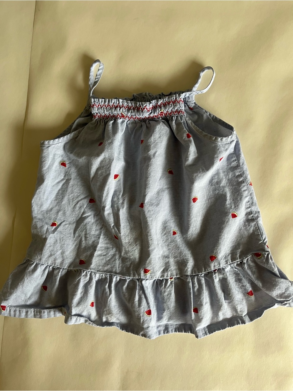 OshKosh B'gosh Light Blue Watermelon Print Camisole Top